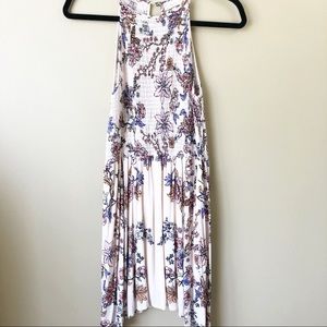 [Altar’d State] Smocked High Neck Floral Dress